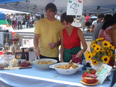 Scene from the West Virginia Italian Heritage Festival